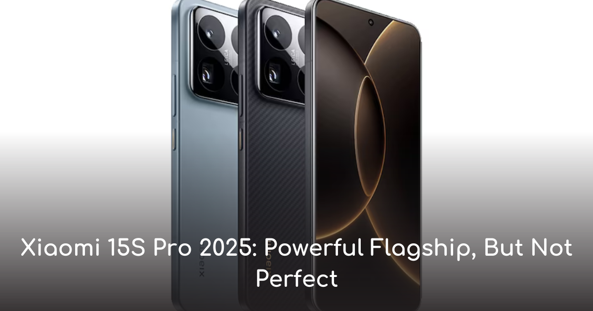Thumbnail for xiaomi 15s pro 2025 powerful flagship, but not perfect