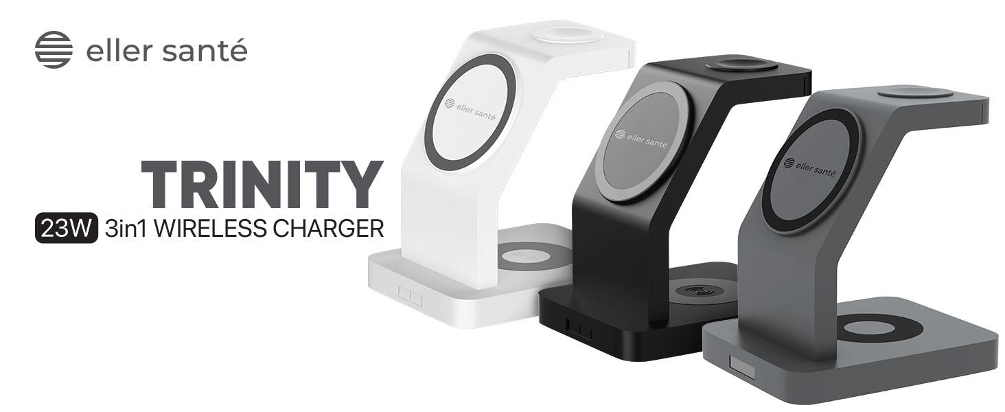 eller santé 23w magsafe 3-in-1 wireless charger pros