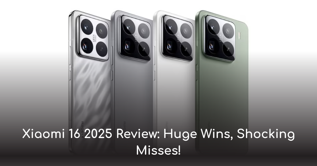 Thumbnail for xiaomi 16 (2025) review: huge wins, shocking misses!