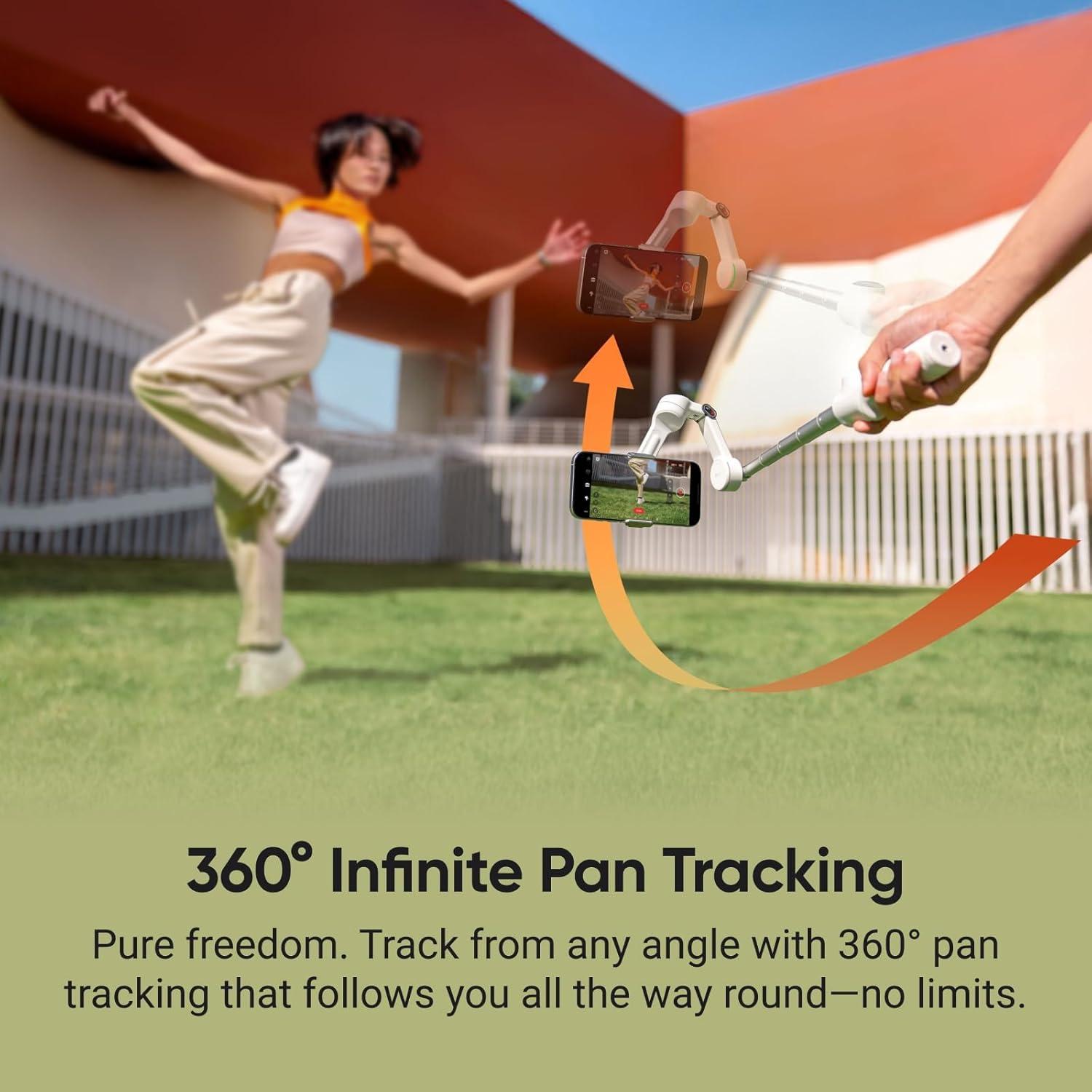 360° Infinite Pan Tracking: Freedom Like Never Before