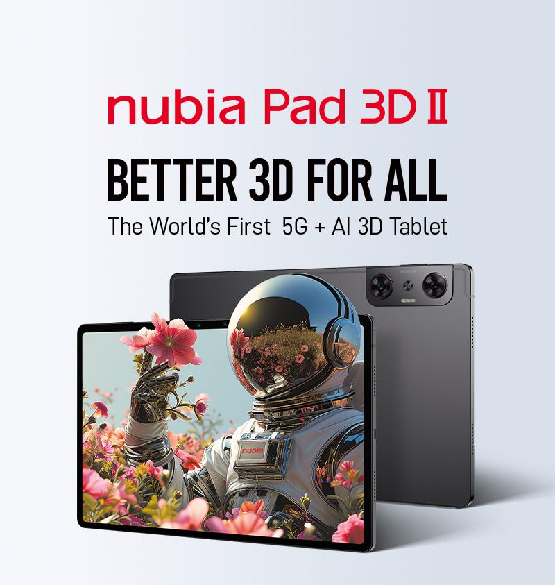 nubia pad 3d display