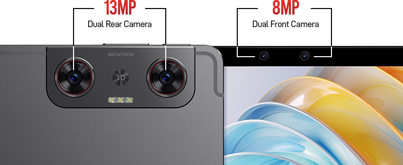 nubia pad 3d ii 2025 camera