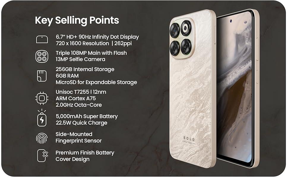 BLU Bold K30 Design & Build Quality